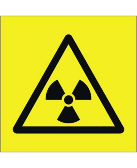 Advarselskilt - Radioaktiv