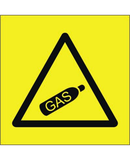 Advarselskilt - Gass under trykk