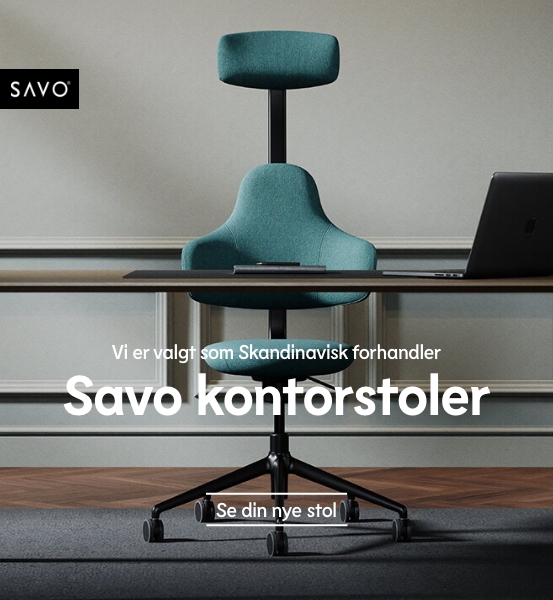 bilde som viser Savo kontorstoler rundt et møtebord